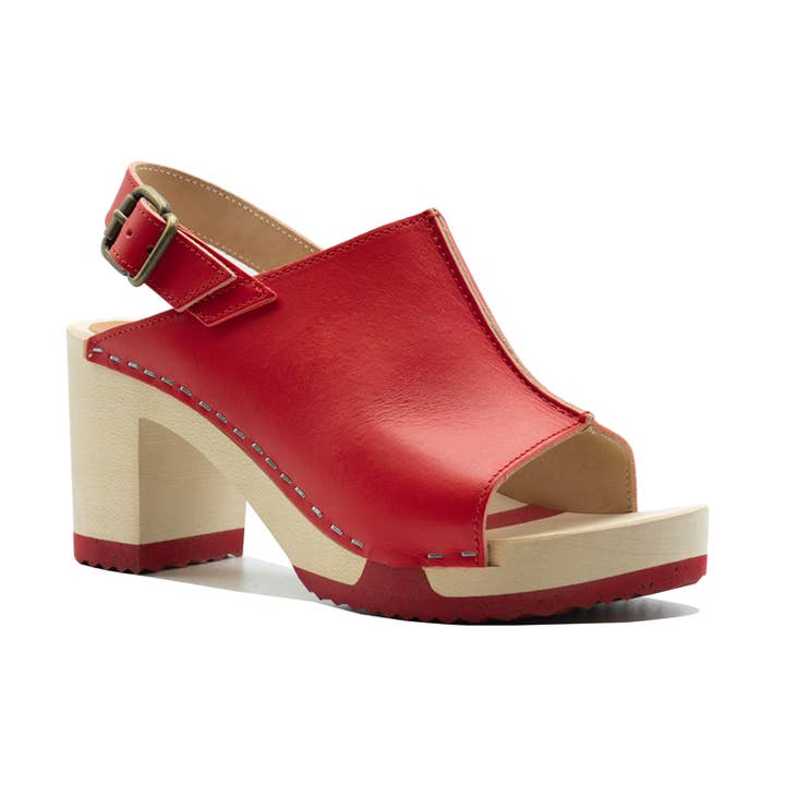 Moira Rote Sandalen für den Großhandel von Clewoo