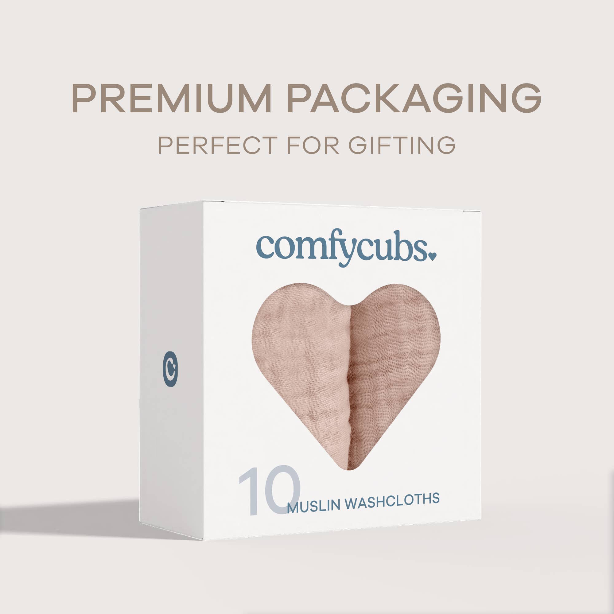 Comfy Cubs – wholesale Wash cloth – Child & baby – Muslin Baby Washcloths, Soft 10"x10" Cotton by Comfy Cubs54