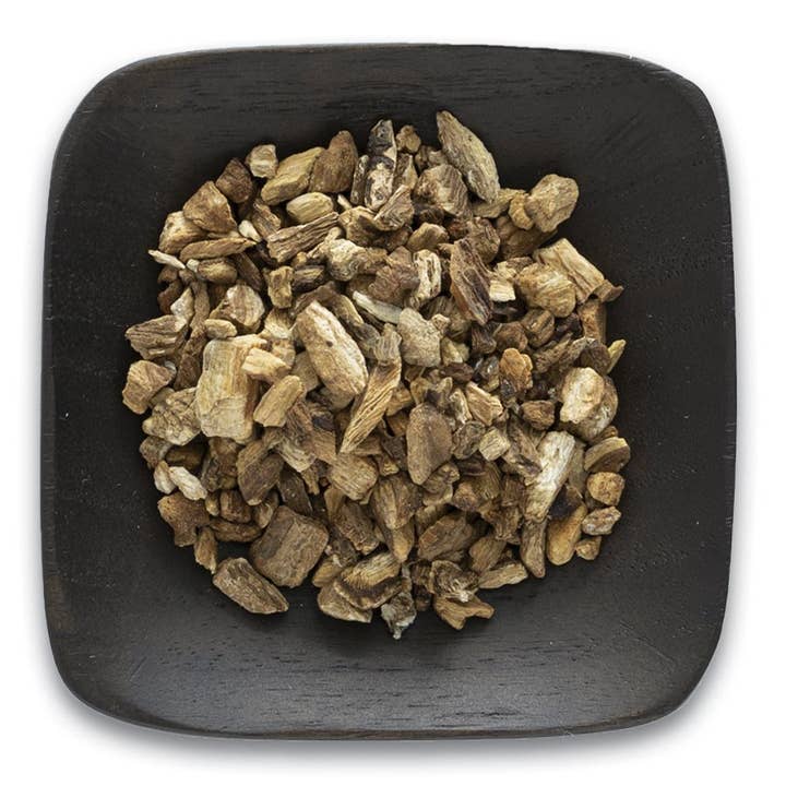 Burdock Root, Cut & Sifted, Organic, Kosher, Non ETO, 1lb for wholesale by Frontier Co-op