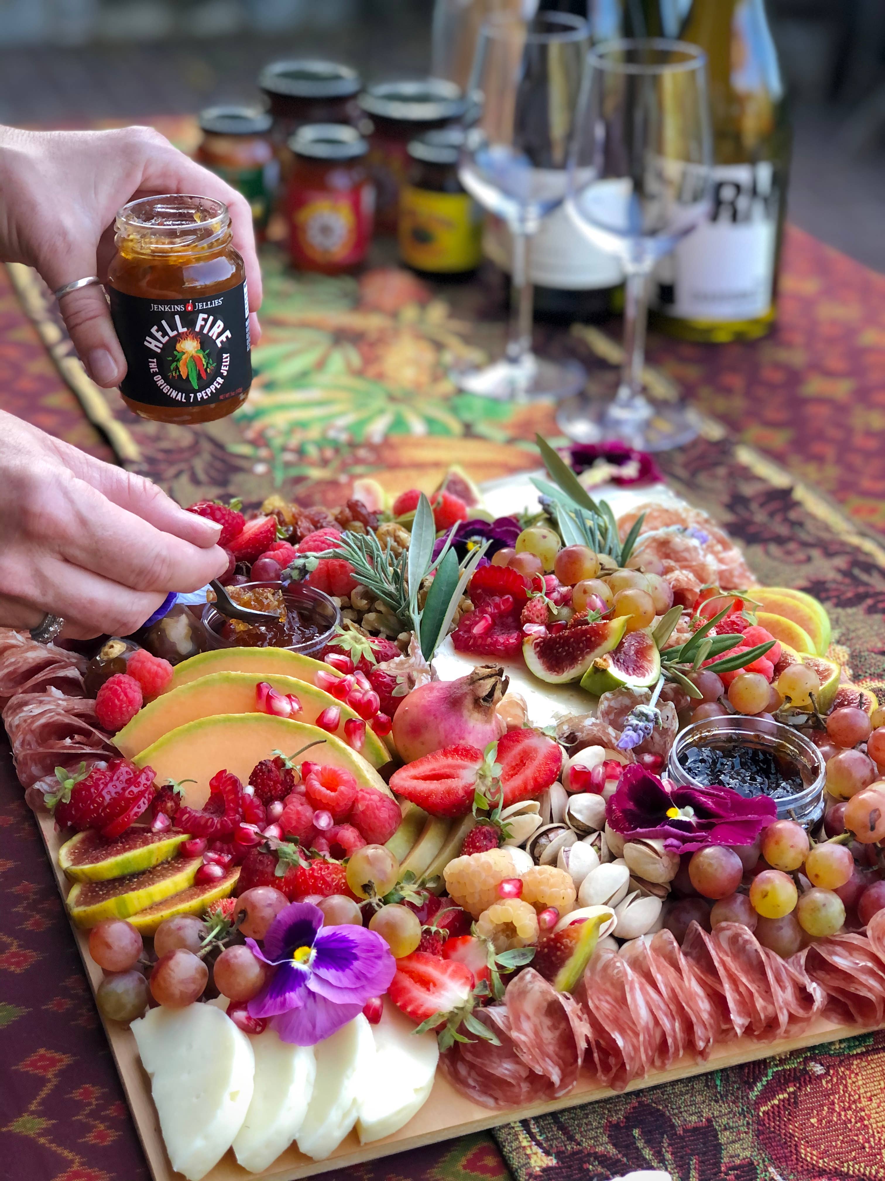 JENKINS JELLIES - Vendita all'ingrosso Marmellata/Gelatina - 11 oz Hell Fire Pepper gelatina1