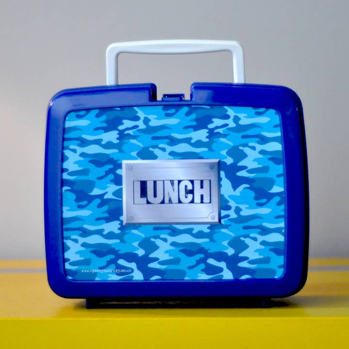 Camouflage Lunchbox for wholesale by Spotty N Stripy