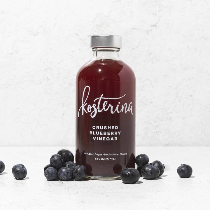 Kosterina - Wholesale Vinegar - Crushed Blueberry Vinegar (8oz)