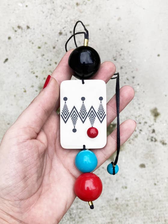 Pendentif Long Le Fou pour la vente par ROSSO CUORE