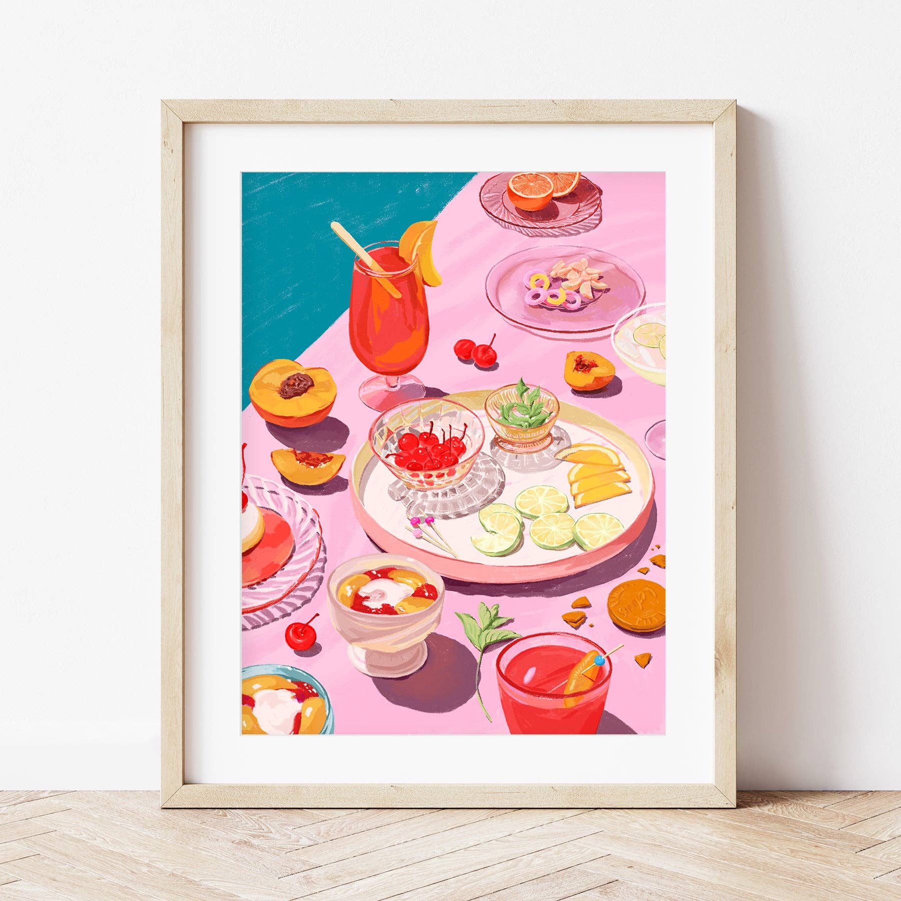 La Petite Épicerie – wholesale Art print – Paint by number kit - Summer dreams1