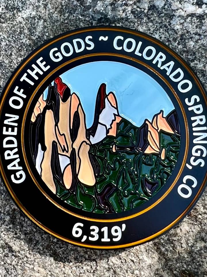 Garden of the Gods Coin for wholesale by Mountain Freedom Coins