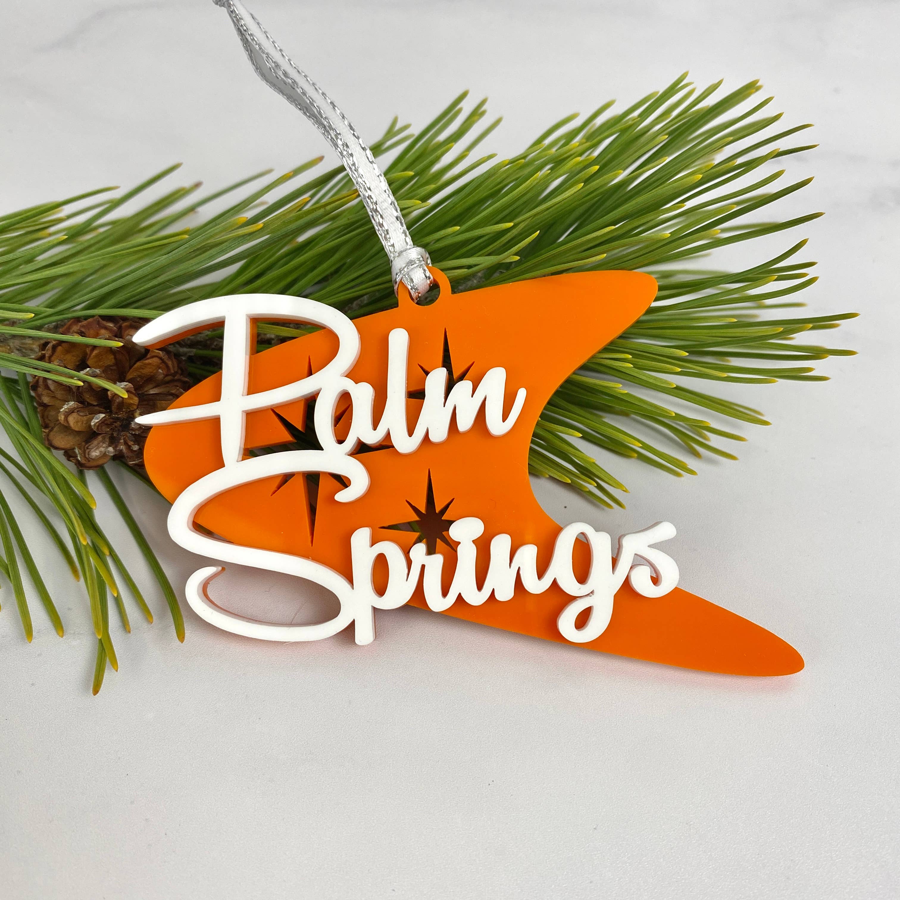 Atomic Kraftworks - Wholesale Ornament - Mid Century Style Boomerang Customizable Ornament12