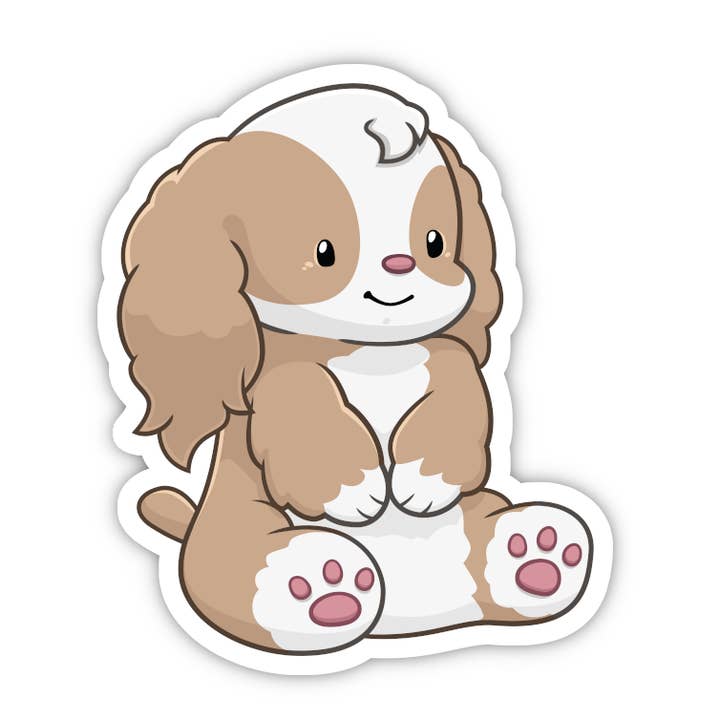 Cocker Spaniel Sticker | Cute Gift Ideas For Children for wholesale by Vancity Stickers
