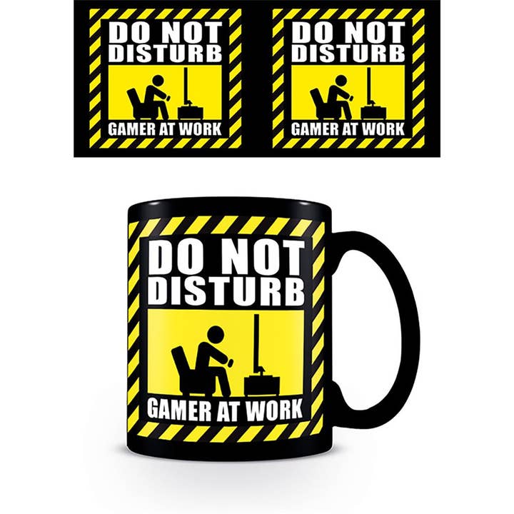 Pyramid International - Wholesale Coffee Mug - Gamer At Work (Do Not Disturb) Mug