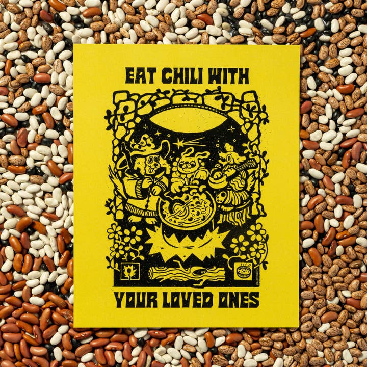 Sara McCandless Illustration - Wholesale Art Print - Chili Print1