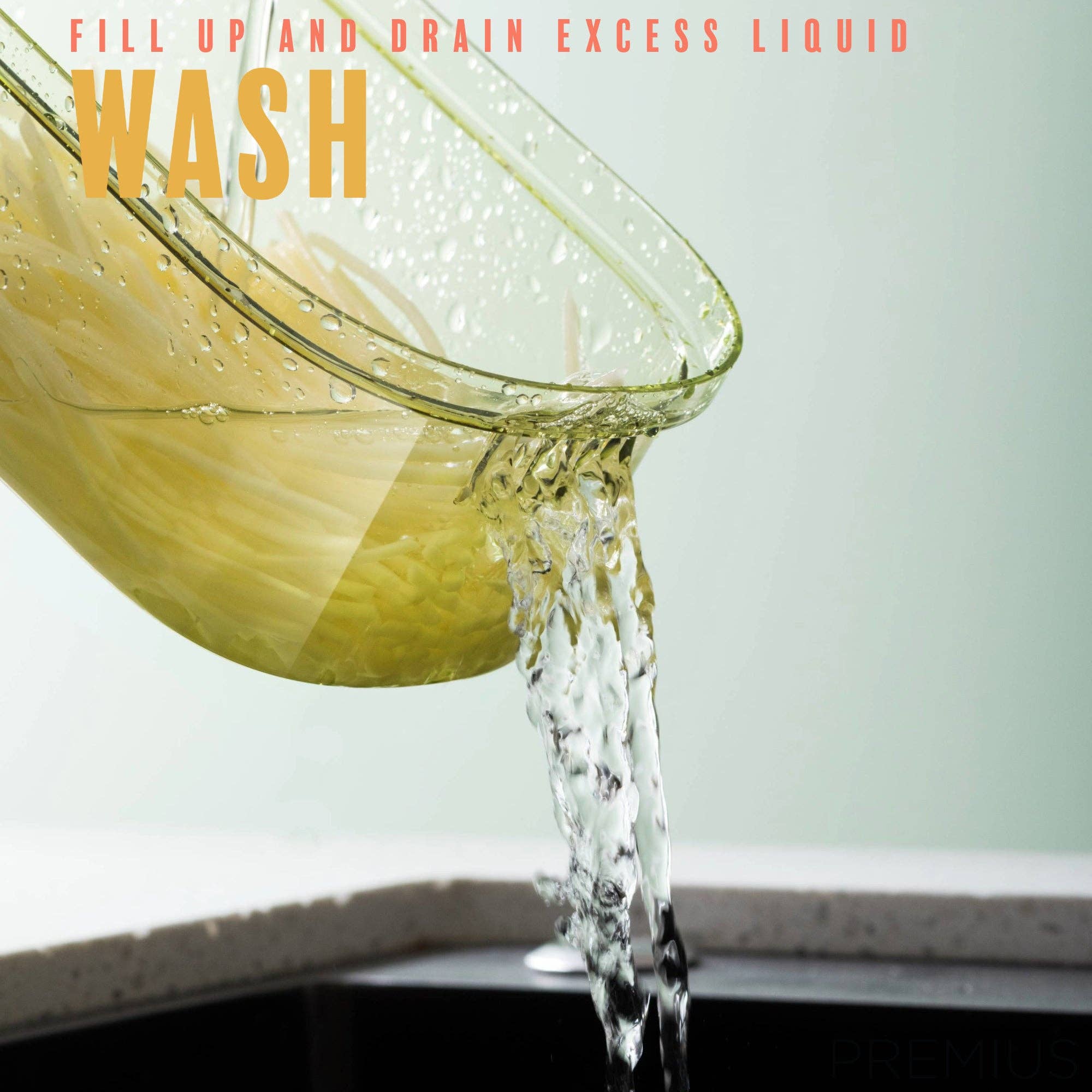 ShopBobbys – wholesale Kitchen tool/gadget – PREMIUS 6-In-1 Mandoline Slicer with Storage Bin and Handle, Green-Clear, 1.5 Quarts5