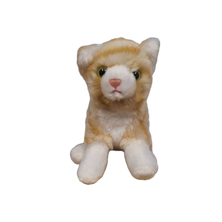 Canned Gifts - Wholesale Stuffed/Plush Toy - Kids & Baby - Canned Orange Tabby Cat | Stuffed Animal Cat Plush w/Jokes