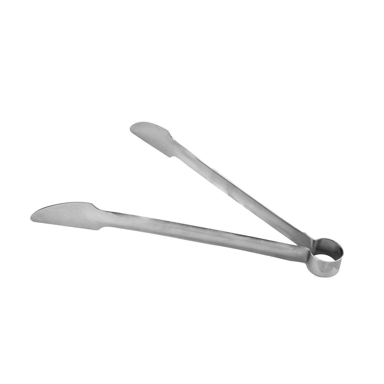 KT Supply – Engroshandel Køkkenredskab – 9" Hamburger tang, rustfrit stål, 12/pk0