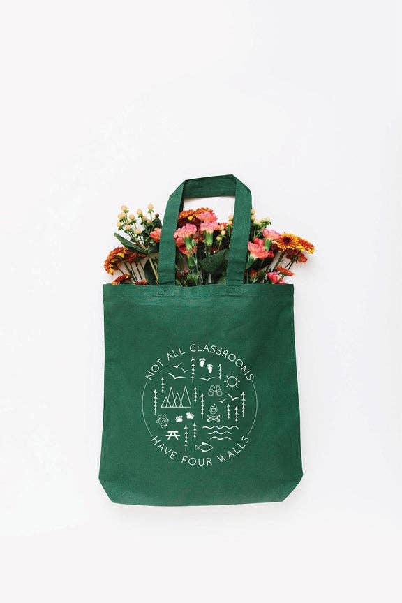 Nature Supply Co - Wholesale Tote Bag - Women's - Not All Classrooms Have Four Walls Canvas Tote Bag | Gift | Reusable Bag0