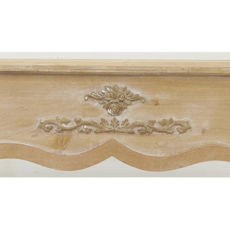 Aubry Gaspard - Wholesale Fireplace Screen - Natural pine fireplace mantel2