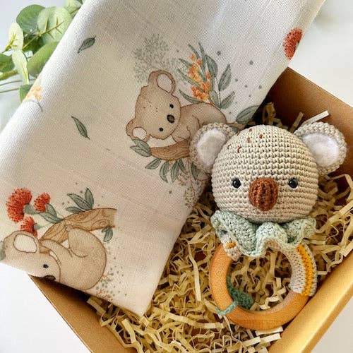 Luxury Baby Gift Box for wholesale by THE CROCHET DOLLS LIMITED