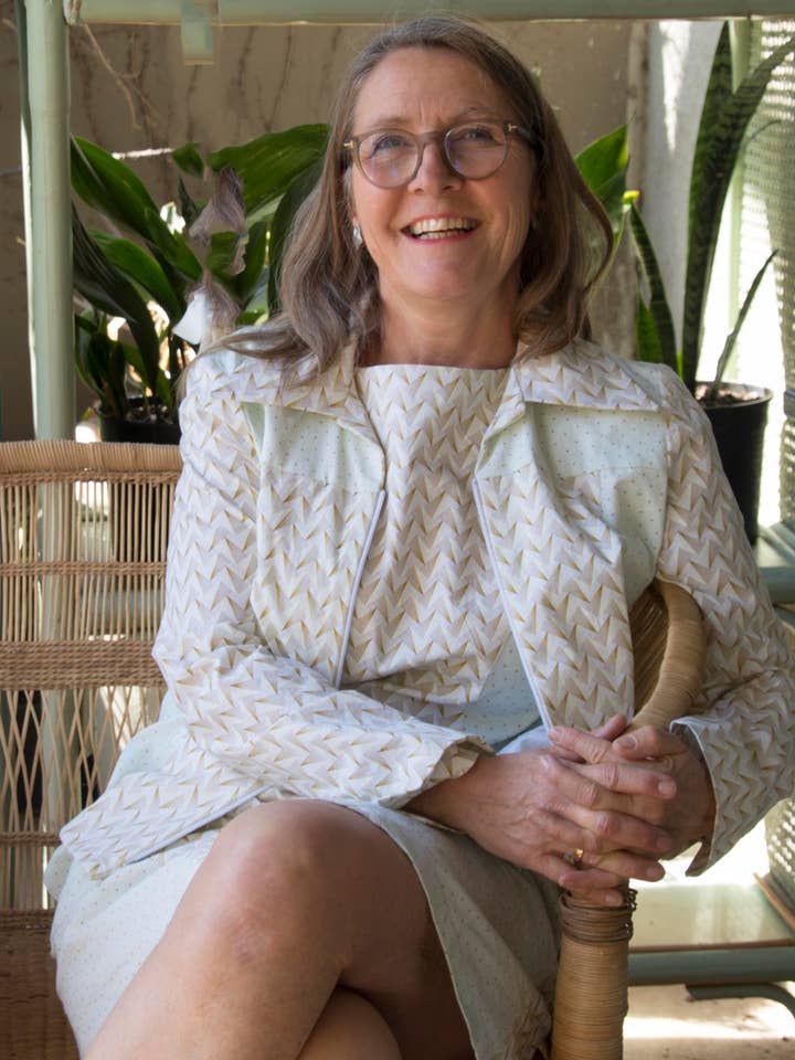 VESTE COURTE POUR FEMME pour la vente par apfelgrün zum Anziehen