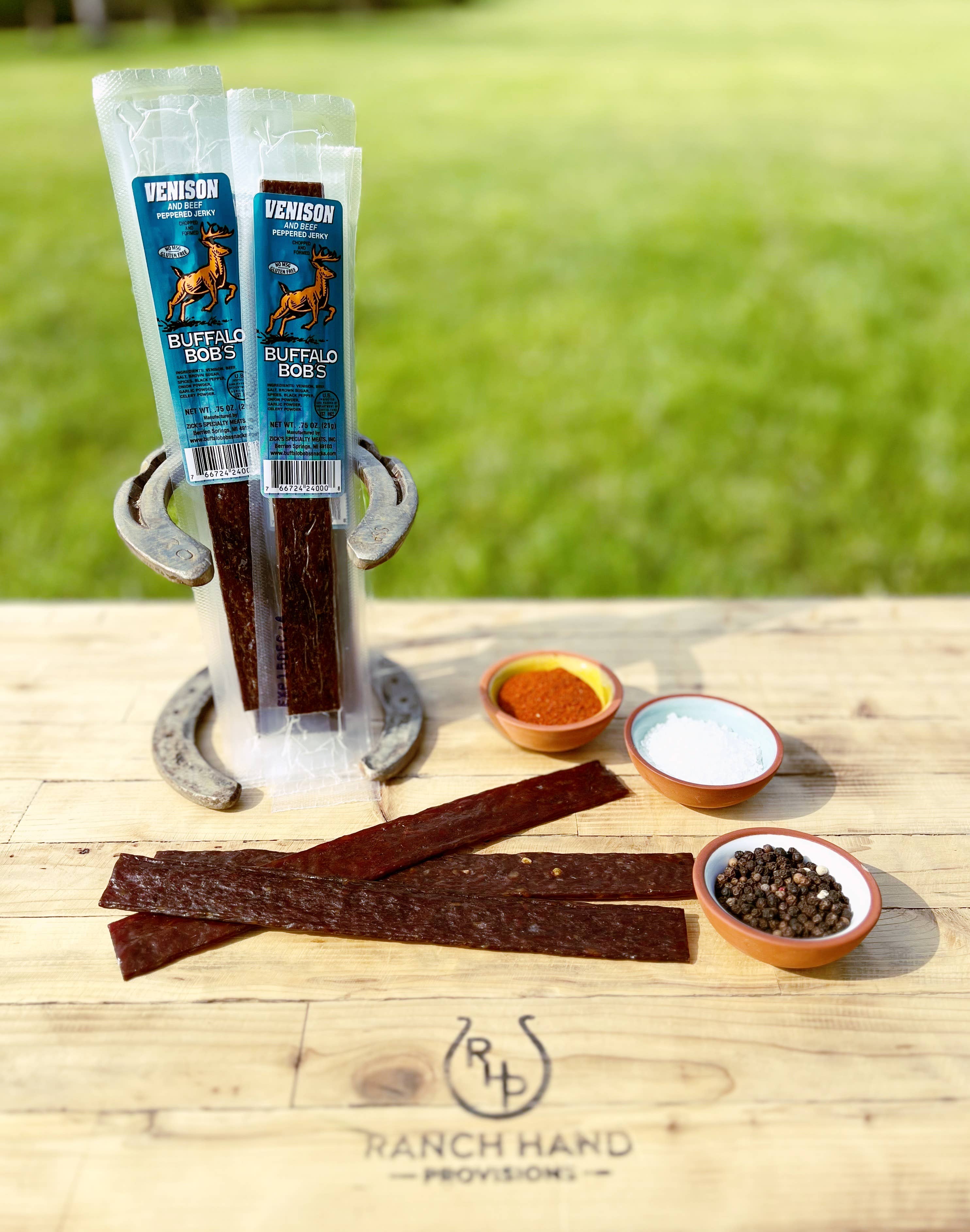 Ranch Hand Provisions - Wholesale Jerky - Peppered Venison Jerky3