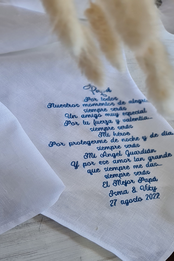 Staller - Wholesale Handkerchief - Unisex - 100% Linen Personalized Embroidered Handkerchiefs1