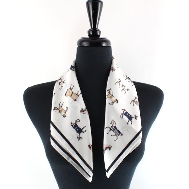 Pretty Persuasions - Wholesale Scarf - Women's - S25089 Horses Square Scarf (21"x21")15