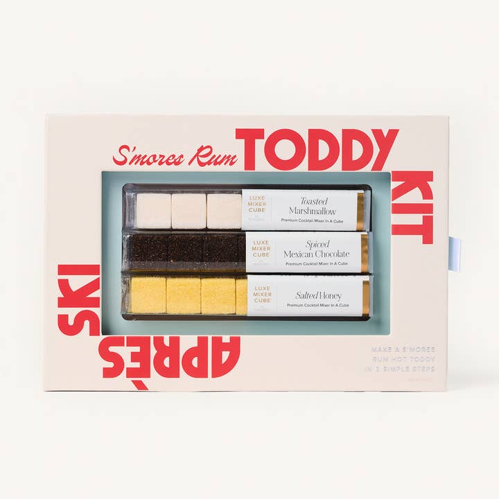 TEASPRESSA | LUXE Mixer Cube - Wholesale DIY drink kit - Apres Ski - S'Mores Rum Toddy Kit0