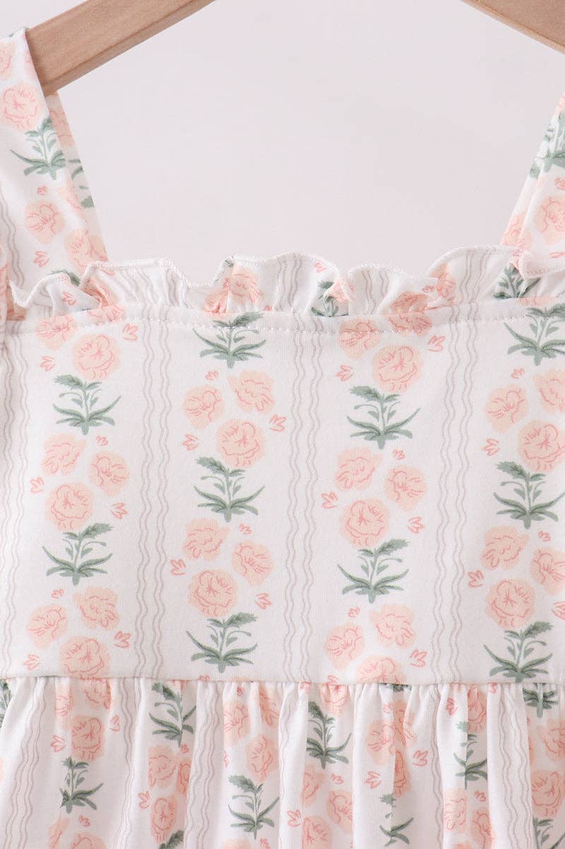 Aspen Rain Boutique - Wholesale Mommy & Me Sets - Sage floral mom&me dress5