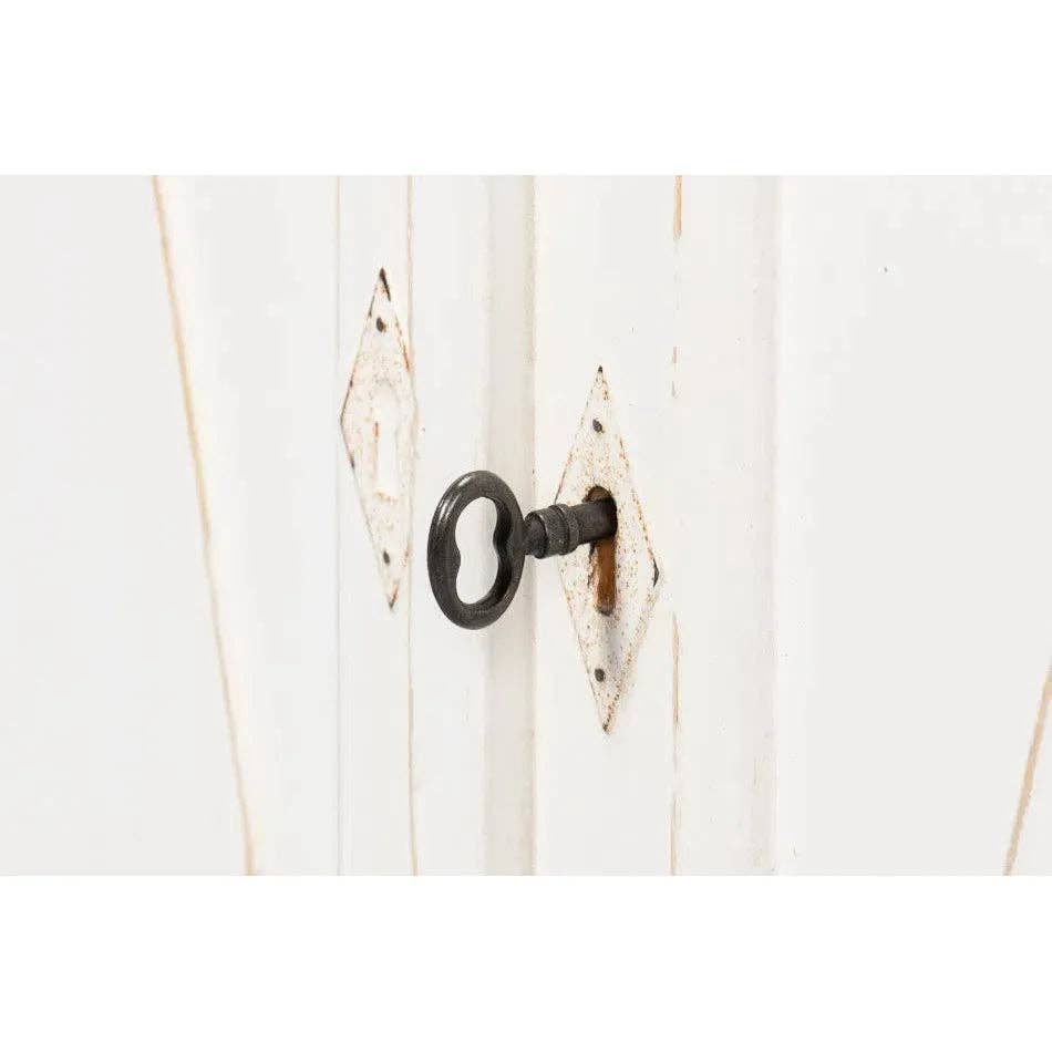 LOOMLAN - Wholesale Sideboard - Diamond Wall Sideboard Whitewash Drawers4