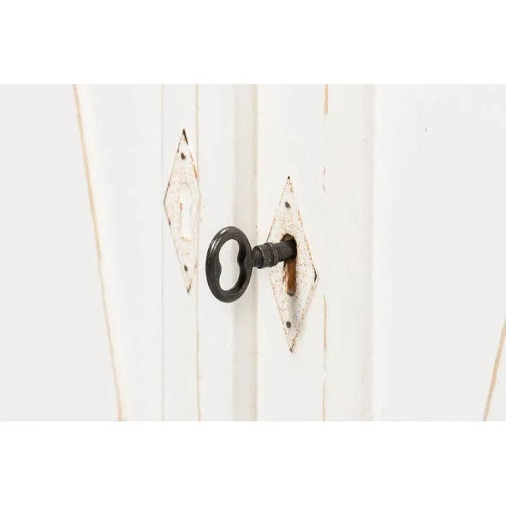 LOOMLAN - Wholesale Sideboard - Diamond Wall Sideboard Whitewash Drawers4