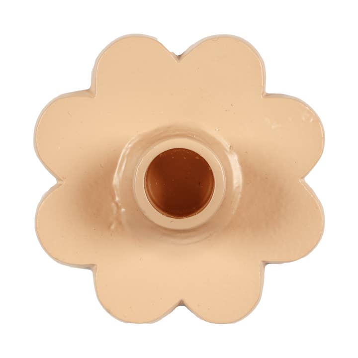 Bougeoir fleur couleur blush pour la vente par À la collection