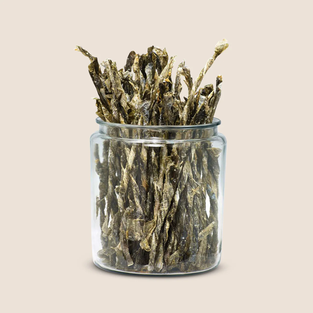 Polkadog - Wholesale Pet Treats - Dog - Bulk: Cod Skins - 2LB Bag - Dog Treats1