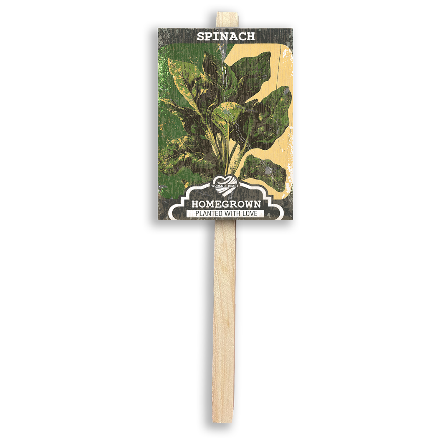 Works of Heart - Wholesale Garden/Lawn Stake - Vintage Vegetable Garden Markers1