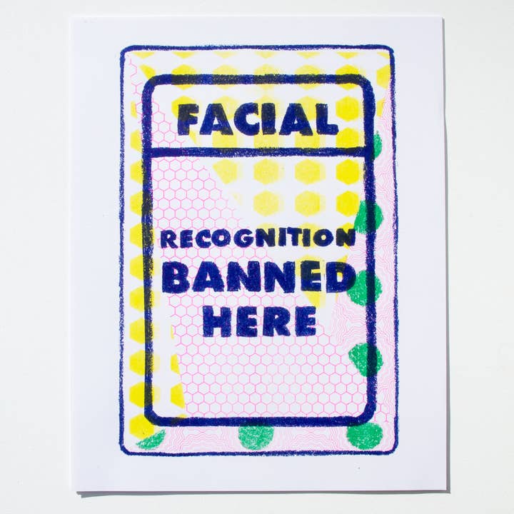 Facial Recognition Banned Here for wholesale by Shortt Editions