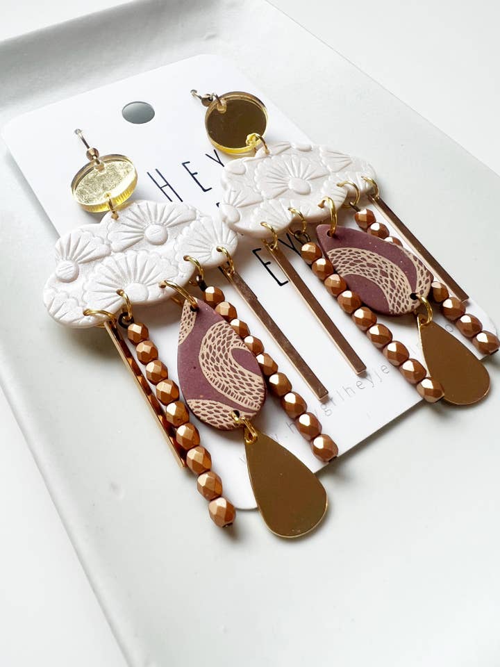 Cloud Earring #5 for wholesale by Hey Grl Hey Jewelry