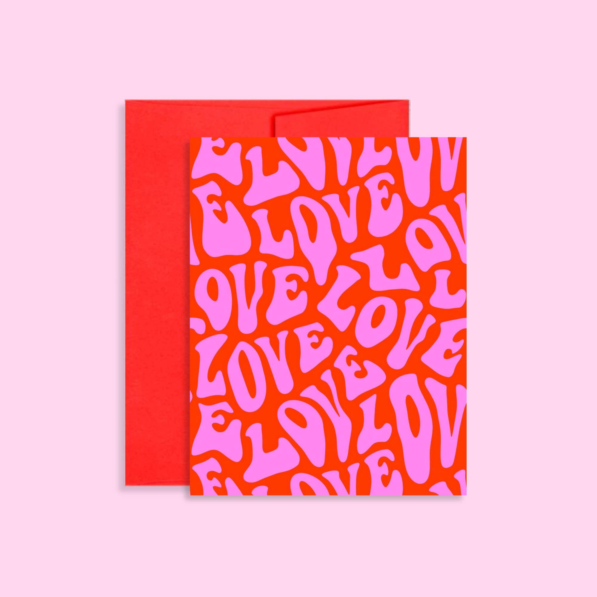 Little Viper Co - Wholesale Valentine's Day Card - Vibey Love Valentine’s Day Card