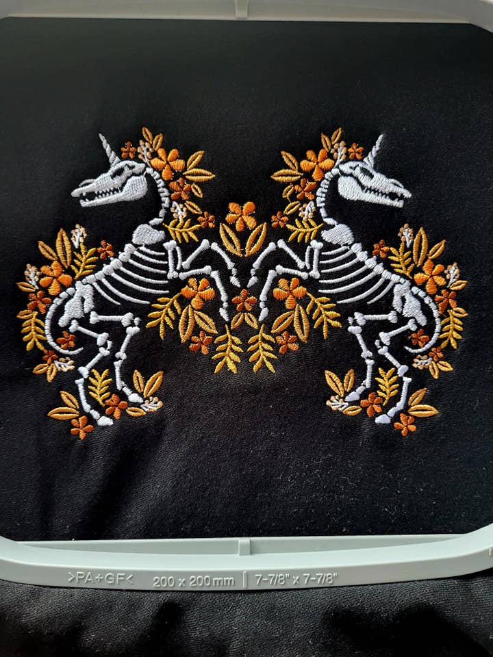 Unicorn Skeleton Crewneck Sweatshirt for wholesale by Cute And Spook