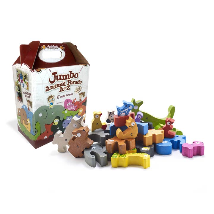 BeginAgain – wholesale Puzzle – Child – Animal Parade A to Z - Jumbo Version