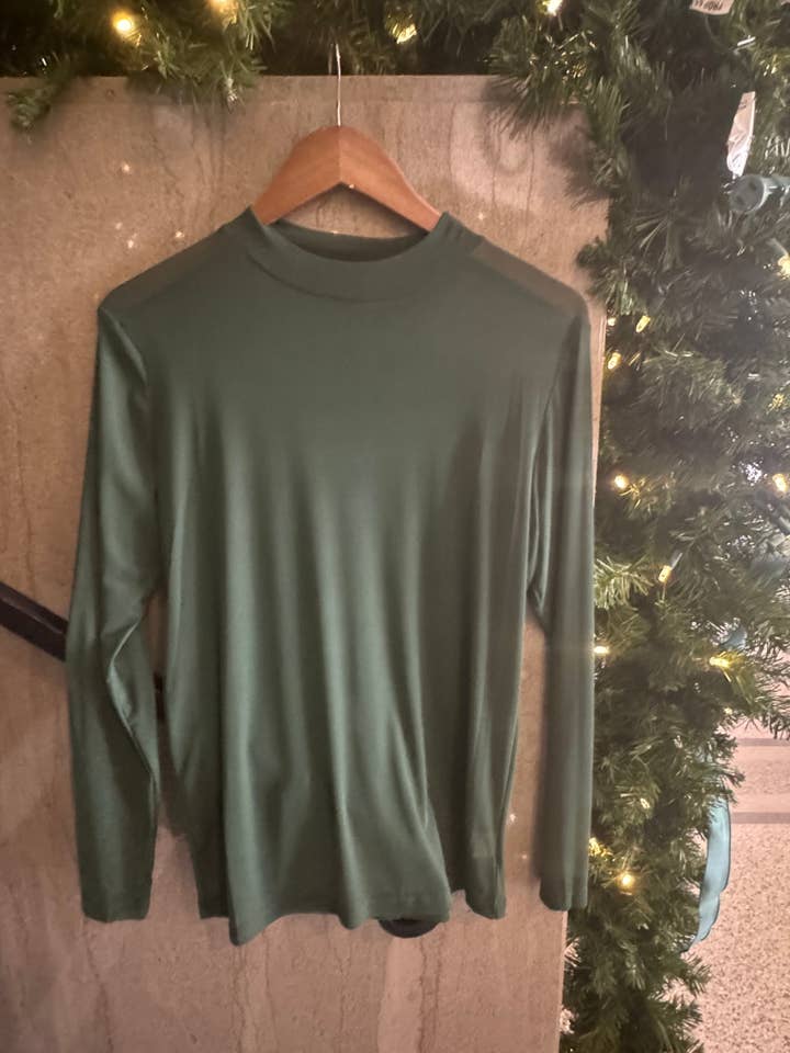 Sterling Kreek - Wholesale Blouse - Women's - Meshed Out Green1