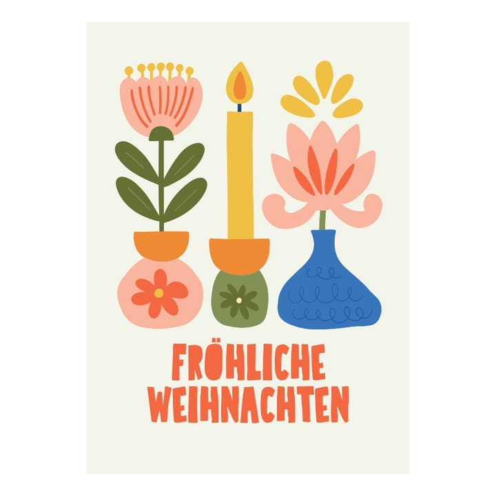 Cartolina "Buon Natale 10" per la vendita all'ingrosso da parte di Kaufhaus Mitte