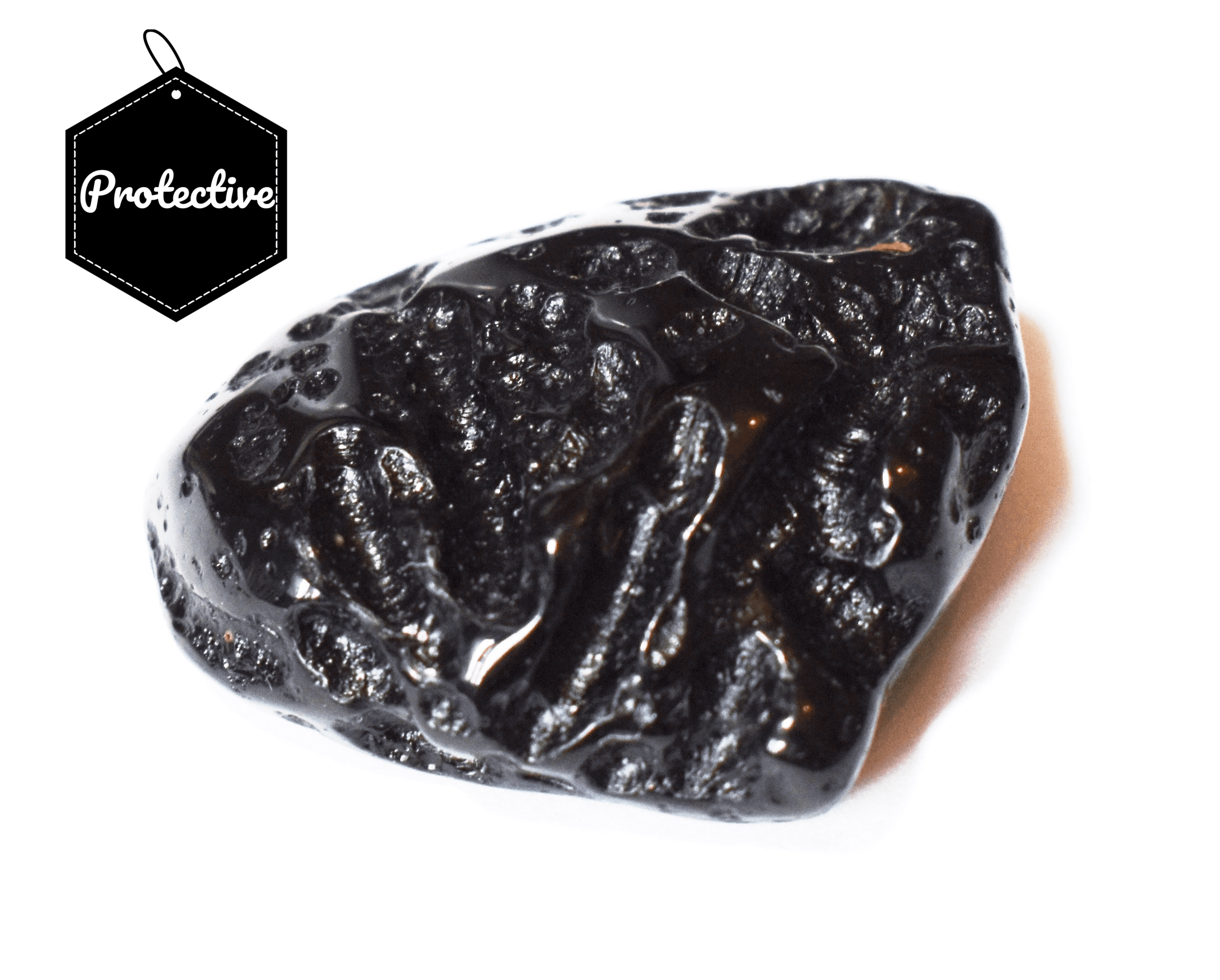 Reiju - Wholesale Spiritual Stone/Crystal - New! Natural Tektite Protection Crystal Stone Piece5