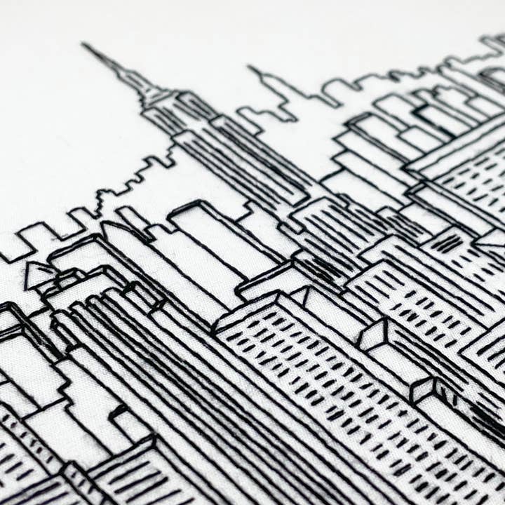 Embroidery and Sage - Wholesale Embroidery/Cross Stitch Supplies - Top of The Rock, NYC - embroidery kit