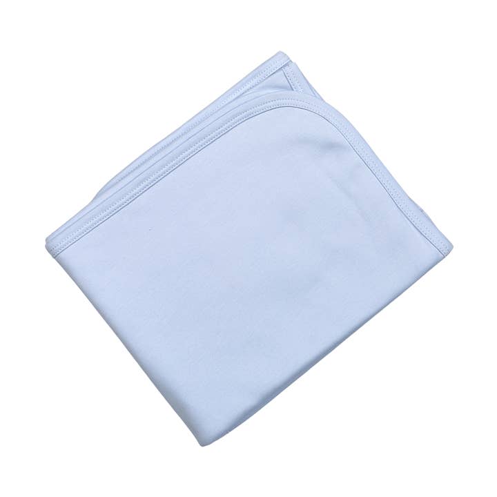 BLL-216 BLUE PIMA BLANKET for wholesale by Hug Me First