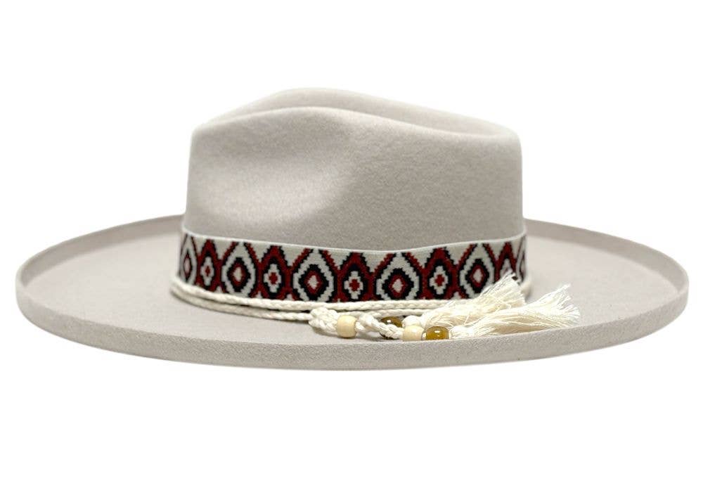 Epoch hats – Engroshandel Bucket hat - Dame – Australsk uldfilt hat med opkrøllet skygge1