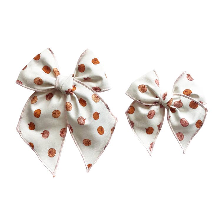 Lady Eleanor & Co - Wholesale Hair Bow - Kids - Pumpkins Elle Bow