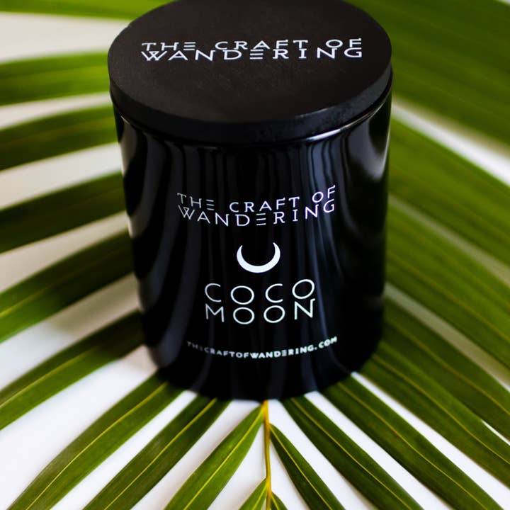 The Craft of Wandering - Wholesale Jar/Filled Candle - COCO MOON LUXE GLASS CANDLE3
