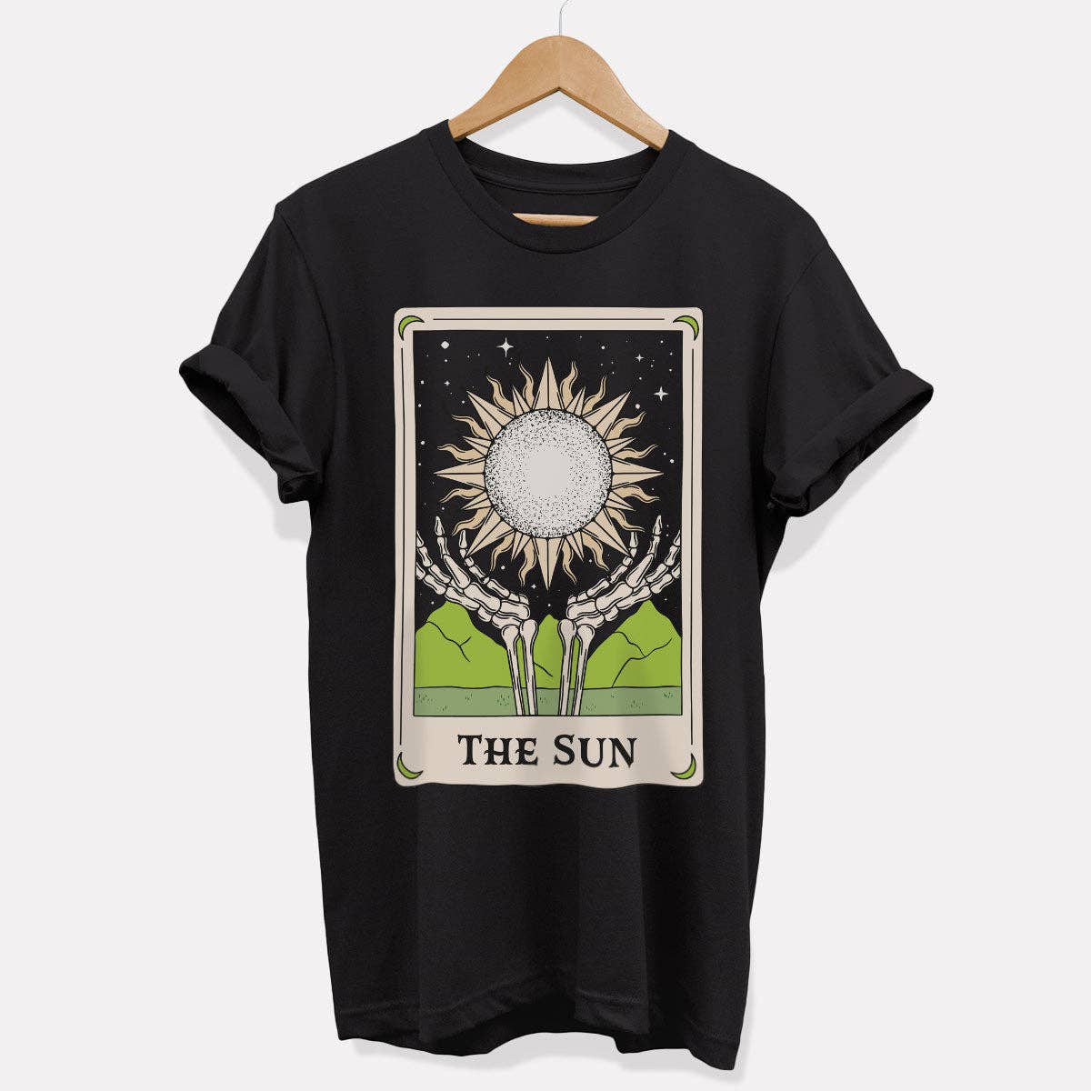 VO – Engroshandel T-shirt med print - Unisex – Sun Tarot Vegansk T-shirt (Unisex)5