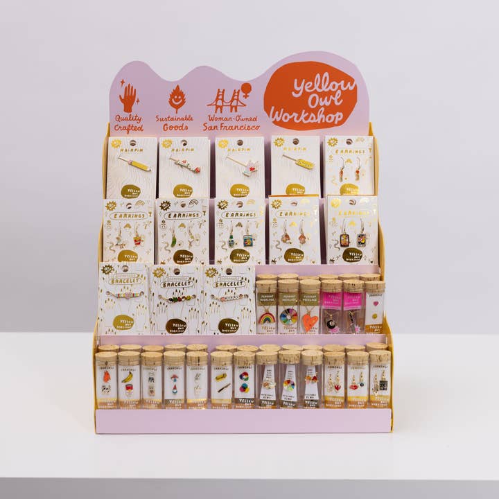 Yellow Owl Workshop - Vente Présentoir – papeterie et articles fantaisie - Présentoir à bijoux POP en acier peint par poudrage2