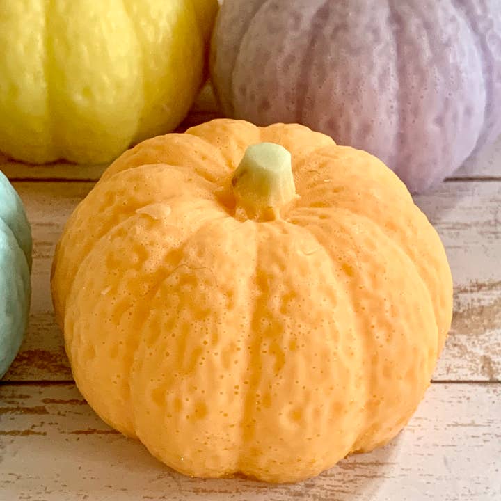 Plunk Soap - Wholesale Bar Soap - 3D Pumpkin Soap Favors: Bulk Soap| Wedding Favors