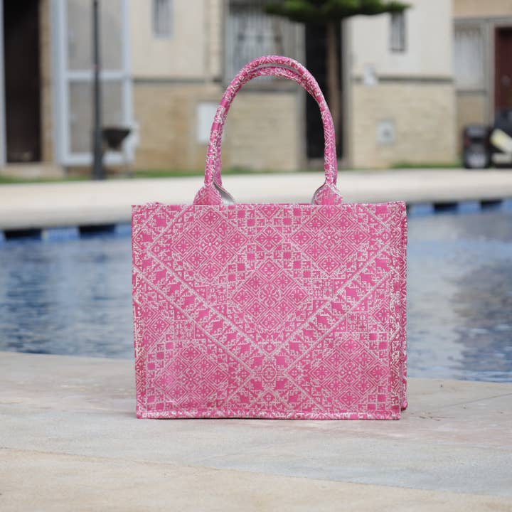 MIRAMAR Store - Venta al por mayor Bolsa de asa- Mujer - Bolsos tejidos, bolso de mano para mujer, hecho a mano en Marruecos