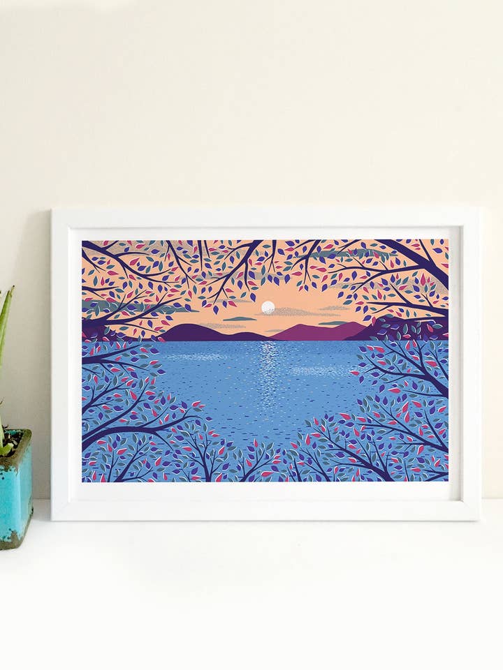Giclee Print - A View Through the Trees for wholesale by Tom Hardwick