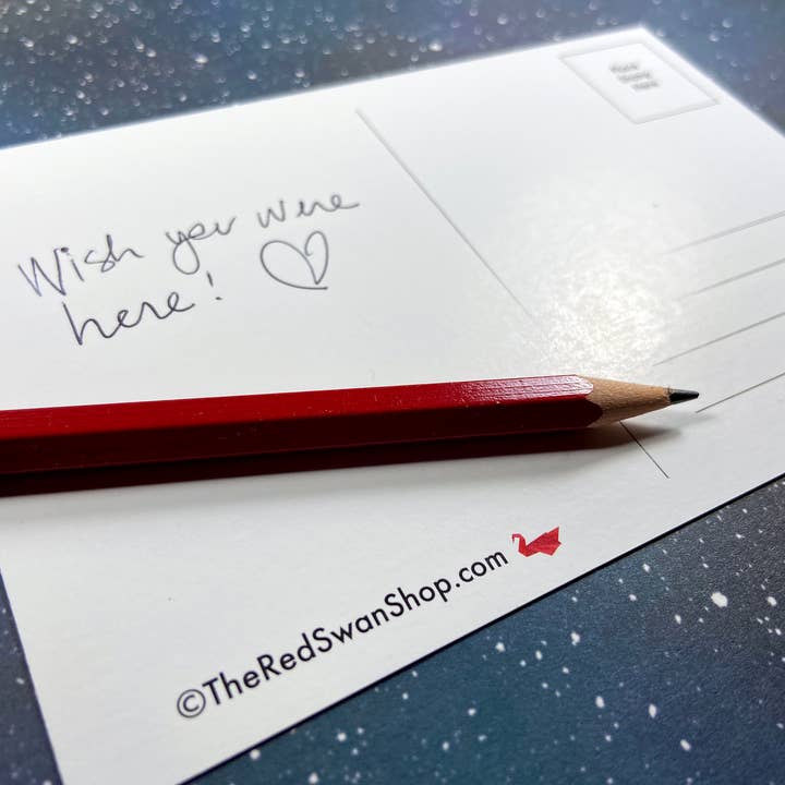 The Red Swan Shop - Wholesale Postcard - Postcard- Ted Lasso - Roy Kent Trading Card1