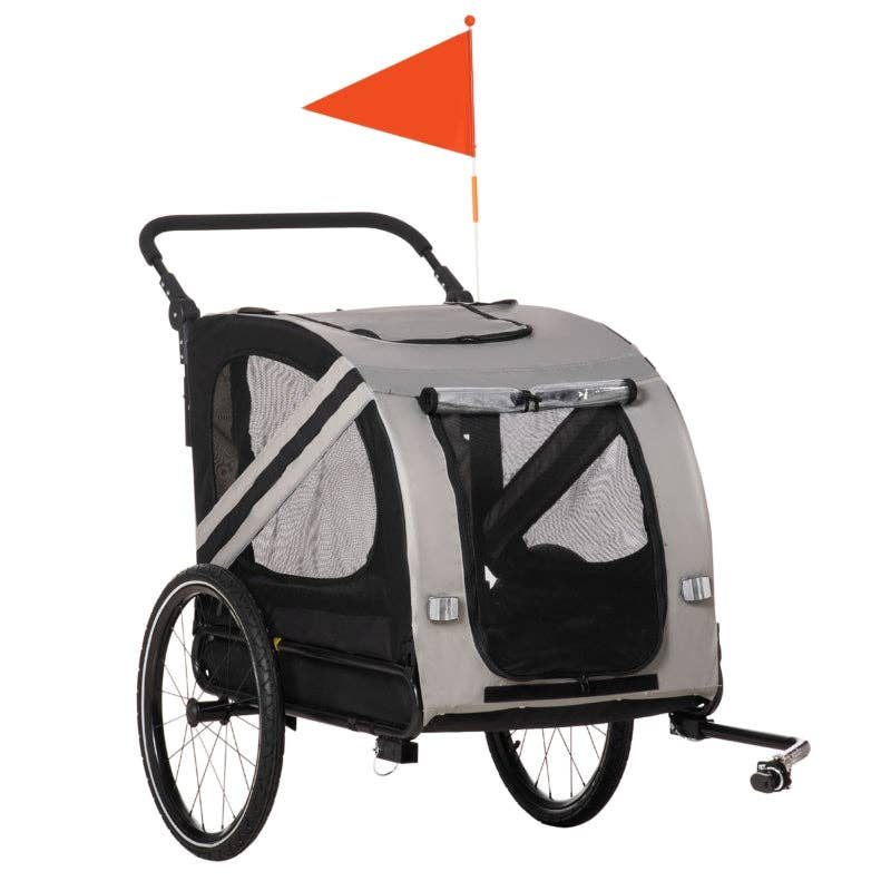 Furr-Baby Gifts - Wholesale Pet Carrier - Cat/Dog - 2-In-1 Pet Bike Trailer Stroller0